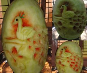 fruit carving