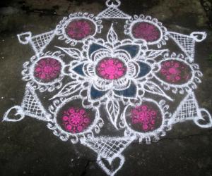 Rangoli: Margazhi kolam1