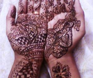 Rangoli: Mehandi design