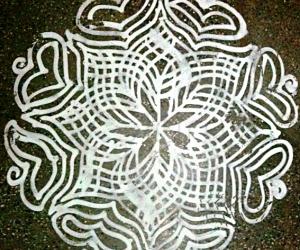 Daily kolam