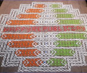 REPUBLIC DAY KOLAM