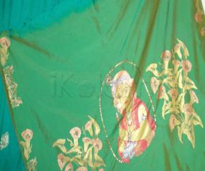 Rangoli: saree painting