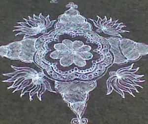 Simple Rangoli