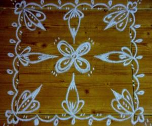 Simple Rangoli