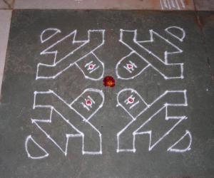 Rangoli: Pradosha Kolam