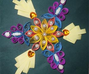 quilling kolam