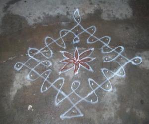 Simple Daily kolam