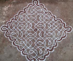 15x1 Chikku Kolam