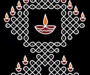 Dotted kolam