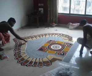 Rangoli: Bhagavathy Sevai 2