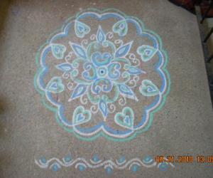 Freehand Kolam