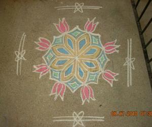 Freehand Kolam