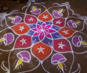 Margazhi kolam 