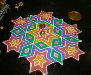 Dotted Rangoli