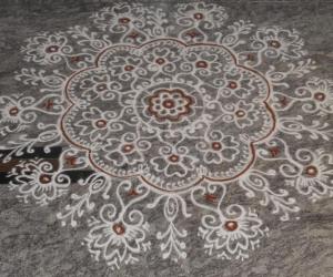 freehand kolam