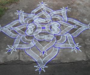 Kuzhal kolam 