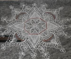 FREE HAND KOLAM