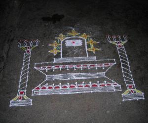 Shivarathri Kolam