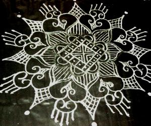 Free Hand Kolam