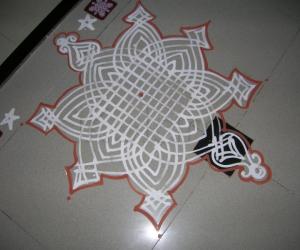 Rangoli: Friday kolam