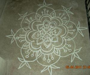 Freehand Kolam