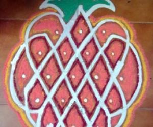 Rangoli: PINEAPPLE