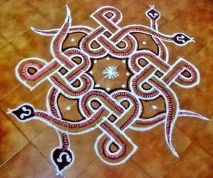 Naga Panchami Kolam