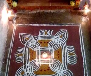 VARALAKSHMI VRATHAM KOLAM