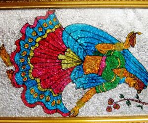 Rangoli: A Dancing Lady