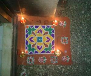 small rangoli