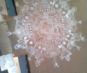 Traditional Kolam