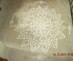 Freehand Kolam