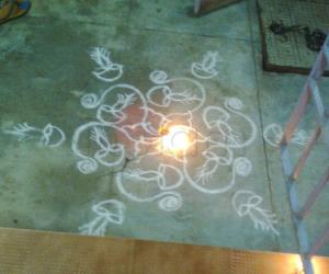 Rangoli: Third one of my creation