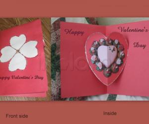 Rangoli: Valentines's Day Greeting Card 2011