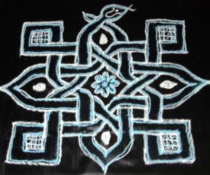 Rangoli: Nagabandha