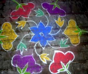 Flower Rangoli