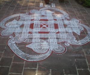 Rangoli: A different design