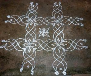 Simple kolam