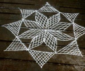 Star kolam