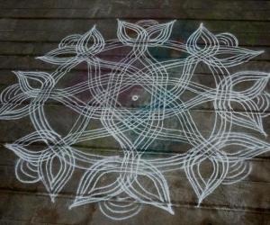 Freehand KOLAM