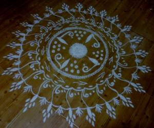 Freehand KOLAM