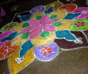 Pongal Rangoli