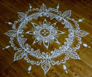 Panguni Uthiram Rangoli