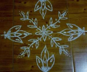 Simple kolam