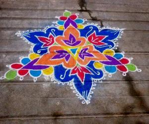 Chithirai Rangoli