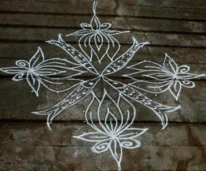 Simple kolam