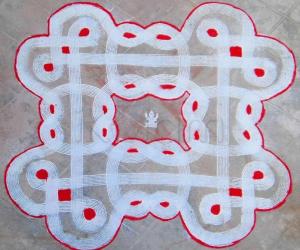 NAGAPANCHAMI KOLAM