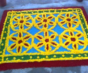 Woollen  Rangoli