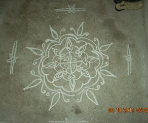 Freehand Kolam