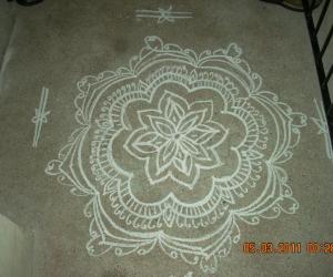 Freehand Kolam